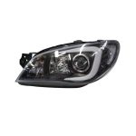 Ópticos LED Subaru Impreza WRX 05-07 fondo negro clear - Imagen 7