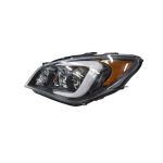 Ópticos delanteros LED Subaru Impreza WRX 05-07 fondo negro ámbar - Imagen 3