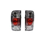 Focos traseros Toyota Hilux 98-03 fondo cromado SONAR - Imagen 3