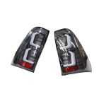Focos traseros full LED Toyota Hilux Revo 15-24 fondo negro Sonar - Imagen 4