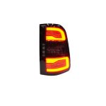 Focos traseros full LED Dodge Ram 19-24 ahumado OE halo Sonar - Imagen 2