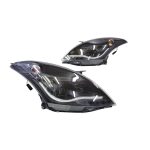 Ópticos LED DRL Suzuki Swift 2012-2017 fondo negro