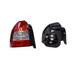 Focos traseros euro Honda Civic EK 96-00 3P fondo rojo - Imagen 4