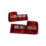 Focos traseros euro BMW E34 sedan 88-95 fondo rojo