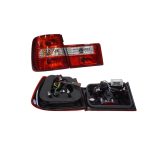 Focos traseros euro BMW E34 sedan 88-95 fondo rojo - Imagen 3