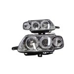 Ópticos LED citroën saxo 96-99 MK1 fondo cromado - Imagen 4
