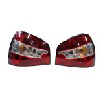 Focos traseros LED euro Audi A3 96-05 fondo rojo