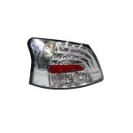 Focos traseros LED Toyota Yaris sedan 06-13 fondo cromado - Imagen 5