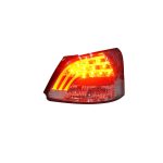 Focos traseros LED Toyota Yaris sedan 06-13 fondo cromado - Imagen 9