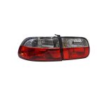 Focos traseros euro Honda Civic 92-95 3P EG fondo rojo cristal - Imagen 5
