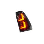 Focos traseros LED Toyota Hilux Revo 15-24 fondo negro ahumado Sonar - Imagen 2