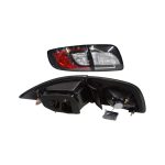 Focos traseros LED Mazda 3 03-08 4P fondo negro - Imagen 4
