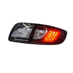 Focos traseros LED Mazda 3 03-08 4P fondo negro - Imagen 2