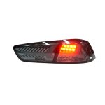 Focos traseros full LED Mitsubishi Lancer X 08-15 ahumado Sonar - Imagen 2