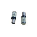 Set ampolletas multi LED BAY15D 21W/5 doble contacto blanca Oprah