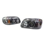 Ópticos delanteros LED Ford Explorer 95-01 fondo negro Sonar
