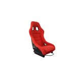 Butaca deportiva fija talla L color rojo Track spec D