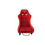 Butaca deportiva fija low max talla L color rojo - Imagen 2