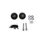 Set de seguros traba capot carbono con llave Epman