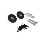 Set de seguros traba capot carbono con llave Epman - Imagen 2