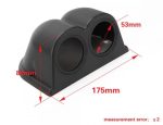 Porta reloj plástico para 2 relojes tablero 52mm Epman - Imagen 2