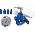 Regulador de presión de bencina tipo L con reloj original epman azul