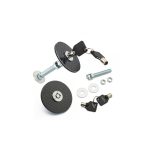 Set de seguros traba capot carbono con llave Epman - Imagen 6