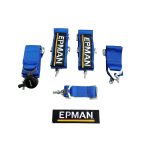Cinturón de seguridad 5 Puntas 3″ Centerlock Epman Azul - Imagen 3