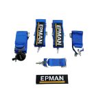 Cinturón de seguridad 5 Puntas 3″ Centerlock Epman Azul - Imagen 4