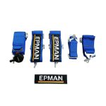 Cinturón de seguridad 5 Puntas 3″ Centerlock Epman Azul - Imagen 5