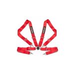 Cinturón de seguridad 4 Puntas Centerlock Epman Rojo