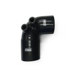 Manguera de admisión BMW E36 325 328 M3 silicona color negro - Imagen 3