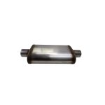 Pre silenciador escape ovalado acero 2.5″ - Imagen 3