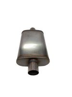 Pre silenciador escape ovalado acero 2.5″ - Imagen 4