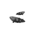 Ópticos LED Peugeot 307 01-05 fondo negro