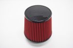 Filtro cónico Simota 3" flat cap uretano rojo