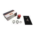 Válvula Wastegate VMS 38mm color Rojo Epman - Imagen 2
