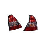 Focos traseros LED Renault Clio MK2 02-08 fondo rojo - Imagen 3