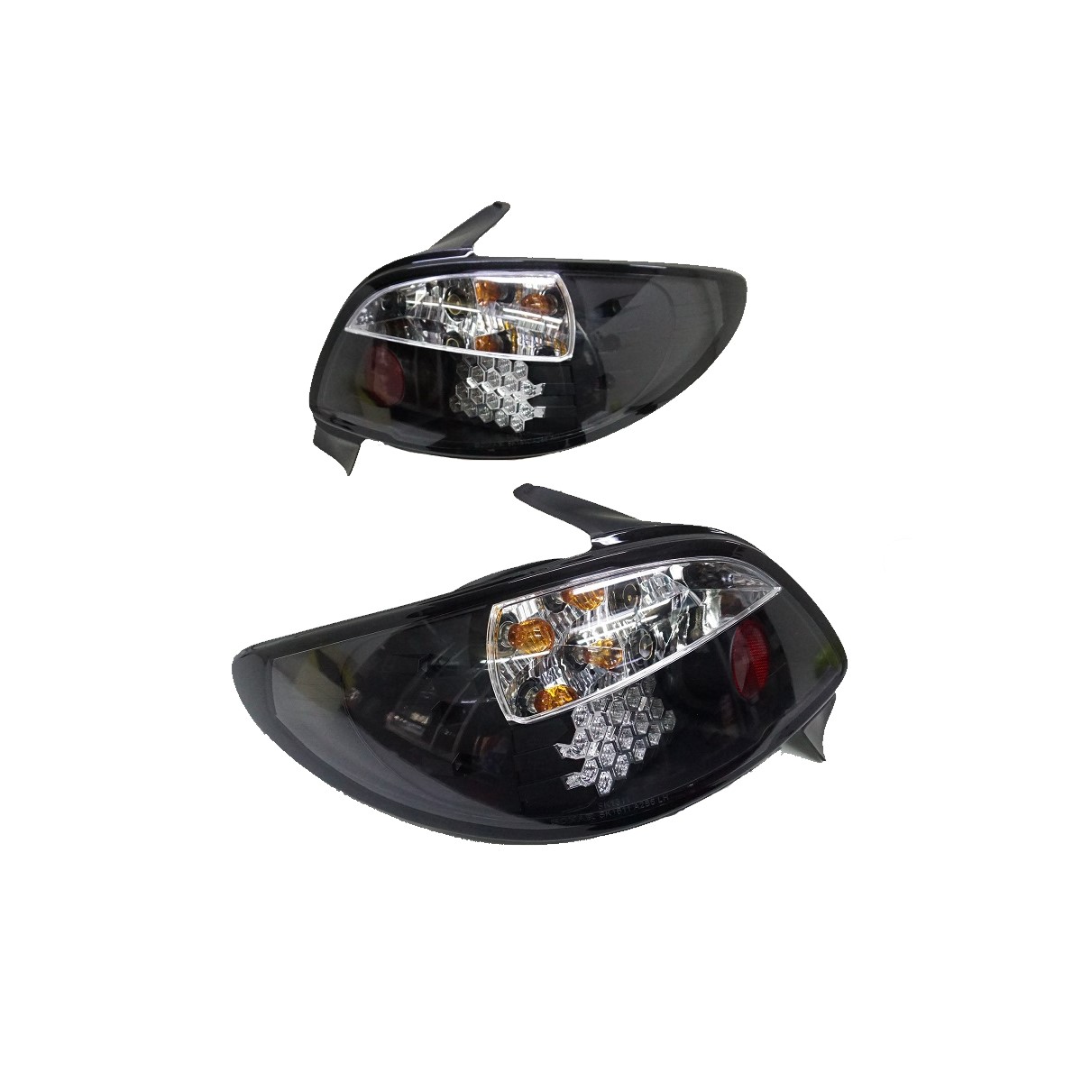 SK1600-A2B6-JM-peugeot-206-LED-negro-2.jpg Focos traseros Peugeot 206 98-09 fondo negro LED - Imagen 1