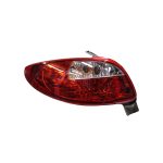 Focos traseros Peugeot 206 98-09 fondo rojo LED - Imagen 4