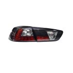 Focos traseros LED Mitsubishi Lancer X 08-17 fondo negro - Imagen 4
