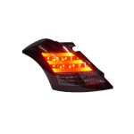 Focos LED Suzuki Swift 12-17 fondo rojo ahumado - Imagen 2