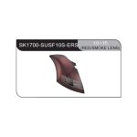 Focos traseros LED Suzuki Swift Sport ZC32S 12-17 fondo rojo ahumado