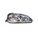 Ópticos LED Honda Civic 96-98 fondo cromado - Imagen 3