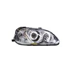 Ópticos LED Honda Civic 96-98 fondo cromado - Imagen 2
