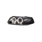 Ópticos delanteros LED Volkswagen Gol G3 00-06 fondo negro - Imagen 2