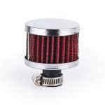 Mini filtro cónico 11mm tapa válvula color rojo