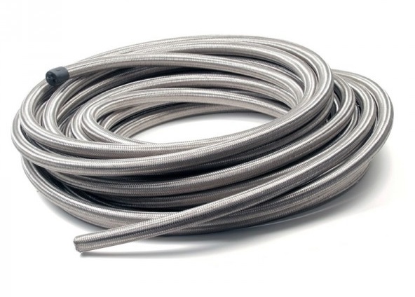 TK-AN8-HOSE30M-600x600-1.jpg Manguera enmallada acero inoxidable AN8 - Imagen 1
