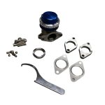Wastegate externa 38mm 7-9 PSI tipo Turbosmart azul Epman - Imagen 2