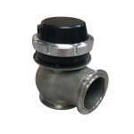 Wastegate externa 45mm 7-9 PSI V-band color negro epman - Imagen 4